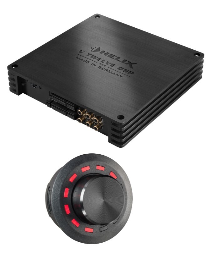 HELIX V TWELVE DSP MK2 12x75w Amplifier 14-Ch DSP + CONDUCTOR Remote Control