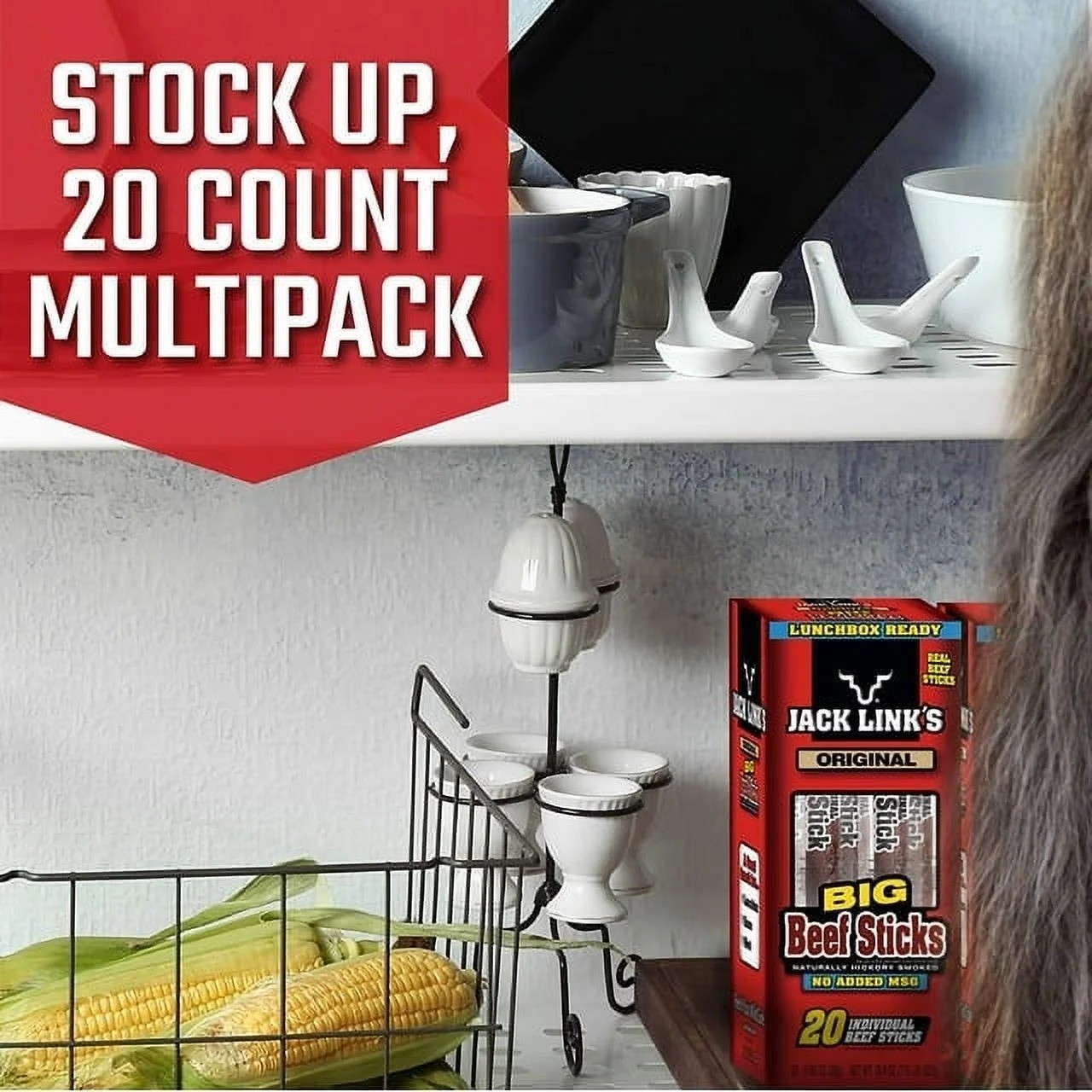 Jack Link's Original Beef Sticks (0.92 oz., 20 pk.) - FREE SHIPPING