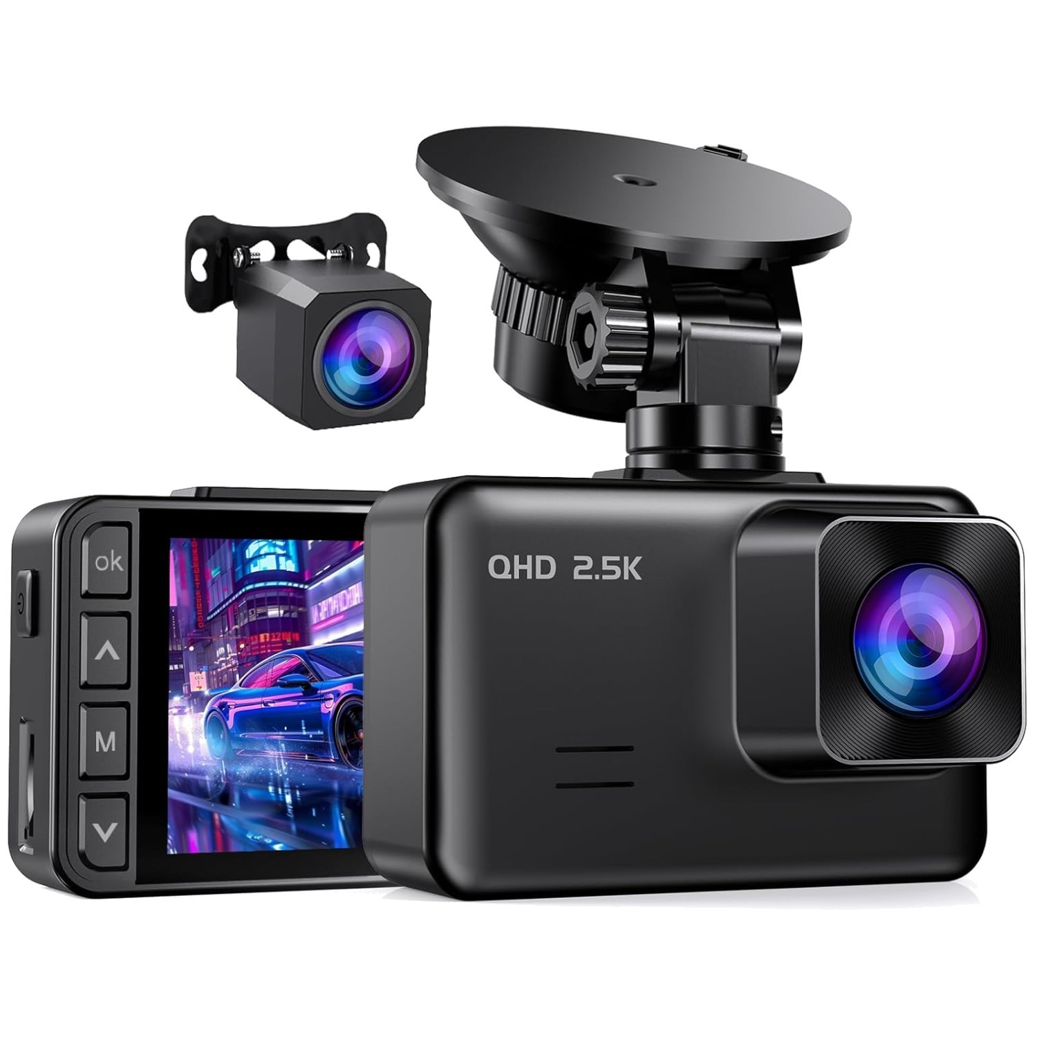 S50 G-Sensor Dash Cam, Loop Recording, 2'' Display