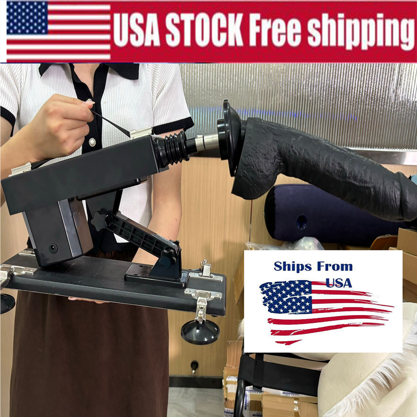 Sex Love SM Machine Huge Large Big Dildo Thrusting Sex Toy Bundle for Men Unisex