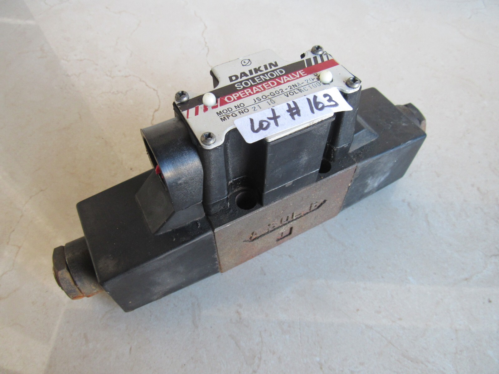 Daikin JSO-G02-2NA-20-D, JS0-G02-2NA-20-D Lot # 163 Listed by Mike