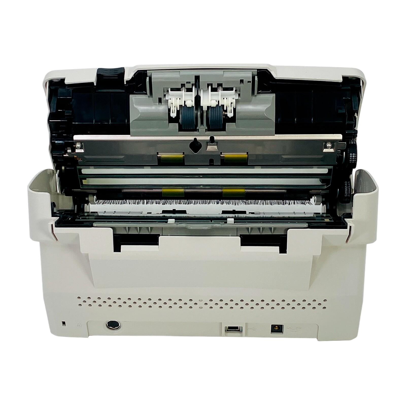 Duplex Pass-Through ADF Document Scanner for Work w/AC Adapter & USB Cable