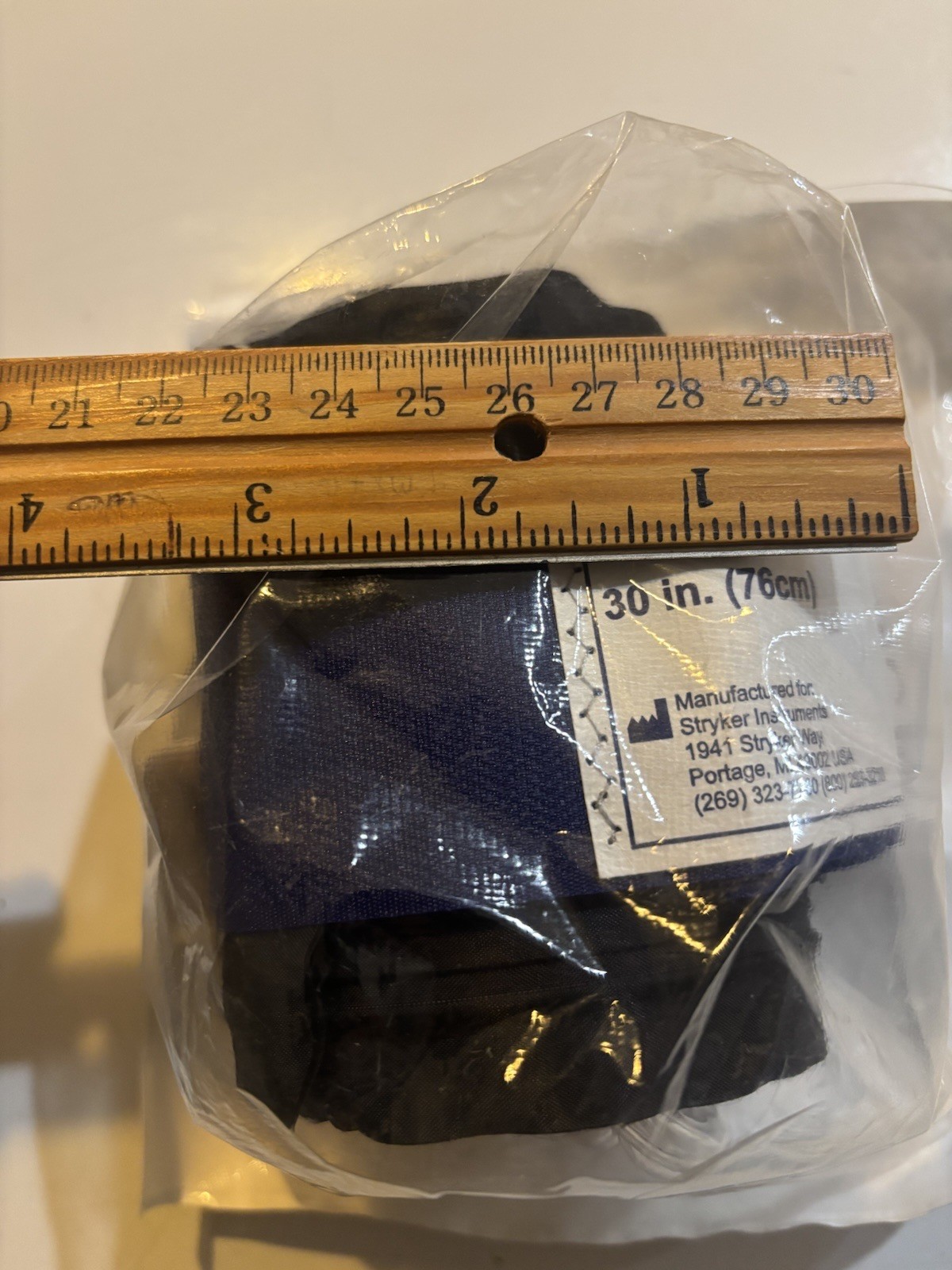 Color Cuff 30”x 4”, Single Bladder, Dual Port, Quick Connector, New, 8-7-25
