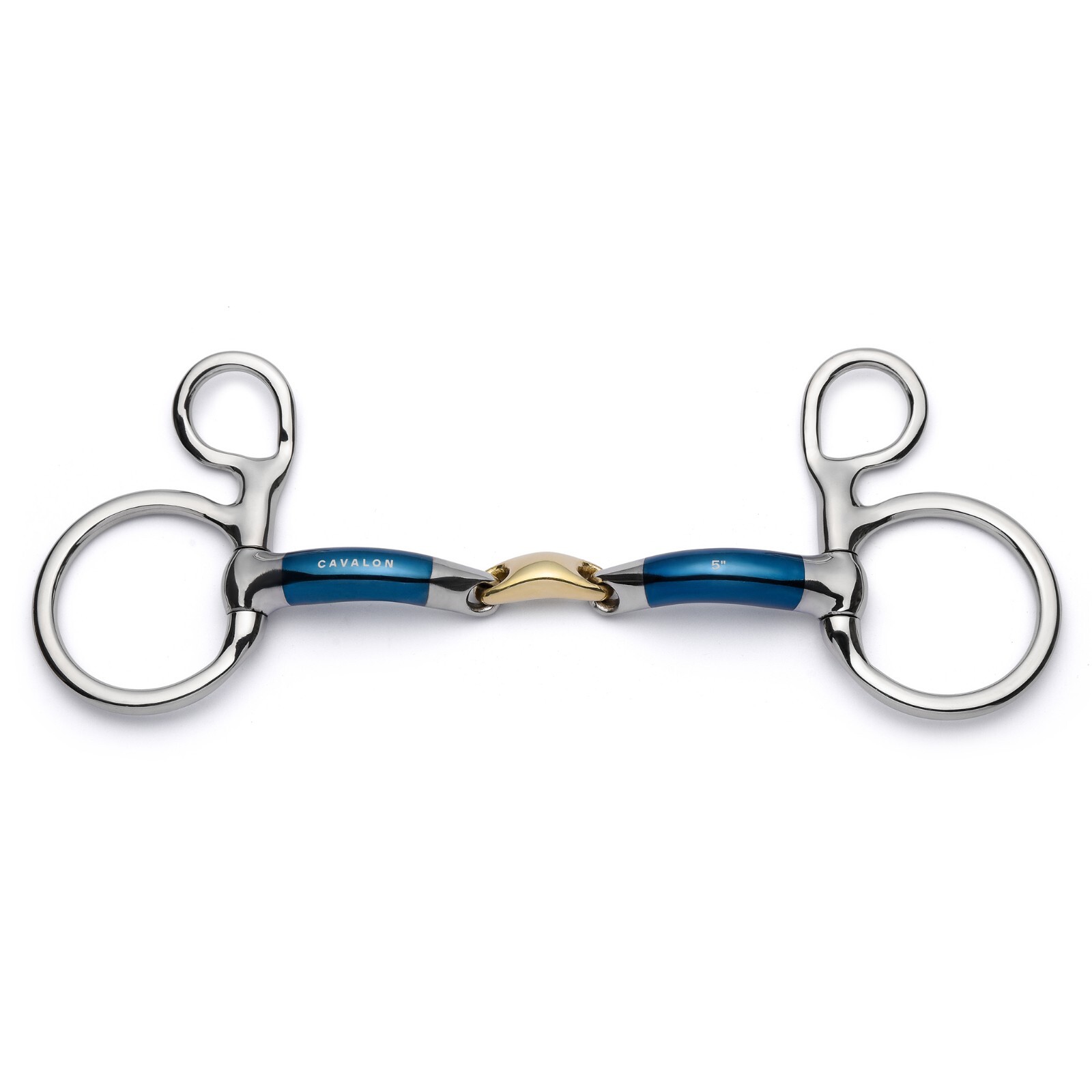 Cavalon Baucher Lozenge Sweet Iron Snaffle Bit