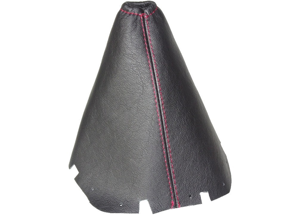 Gear Boot For Nissan Qashqai 2014-2018 Leather Red Stitching