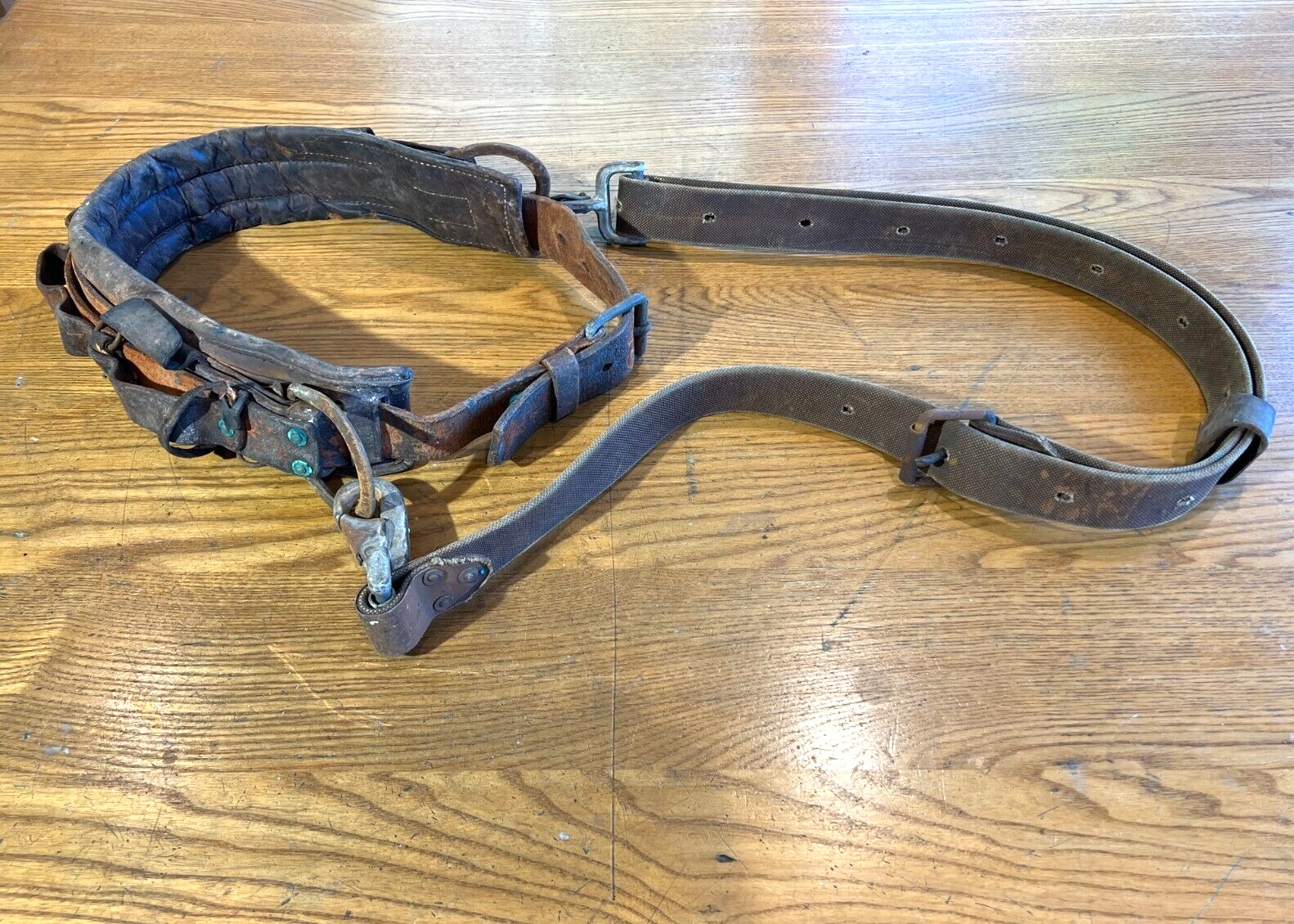 Vintage Klein & Sons Climbing Belt with Positioning Strap
