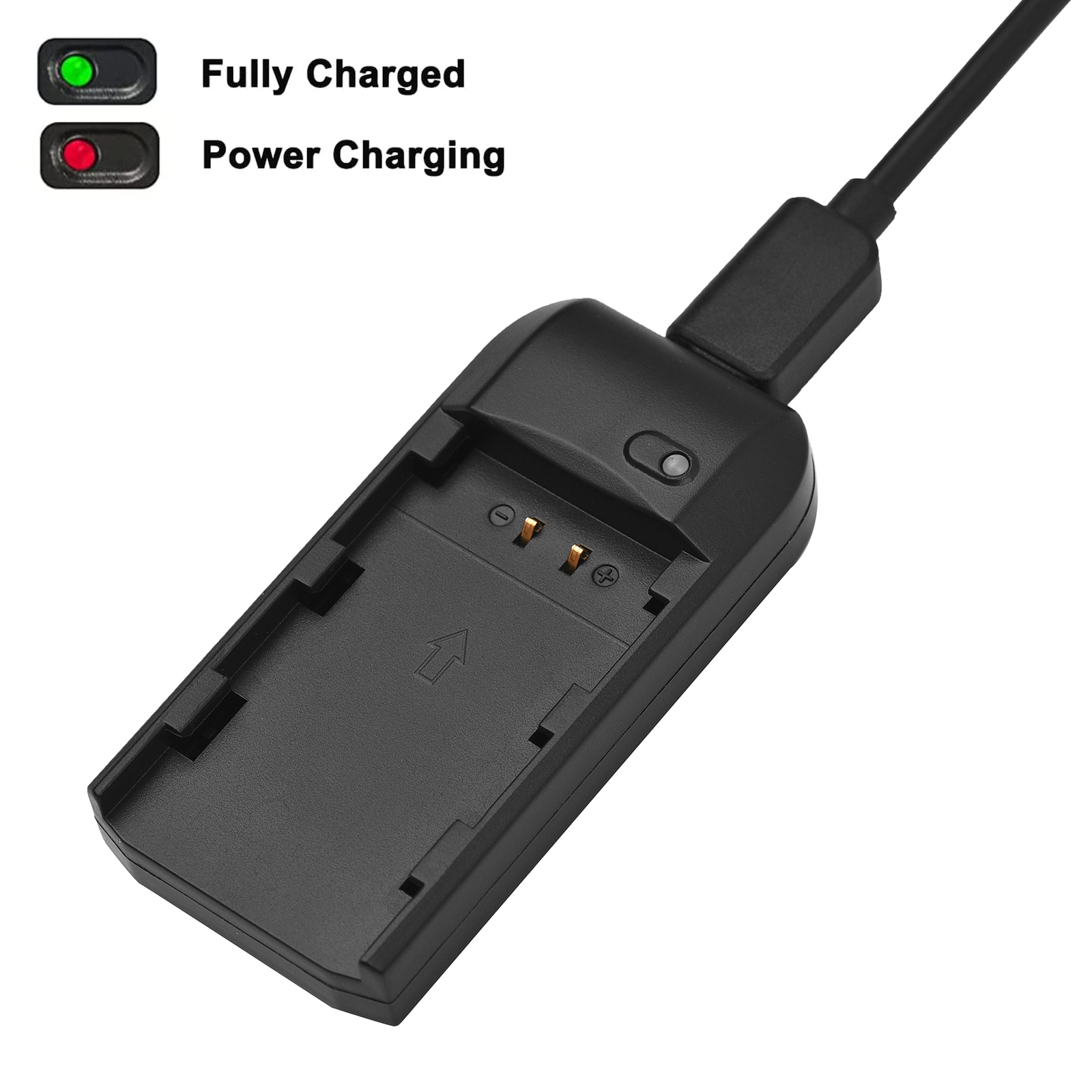 Mini NP-FV5 PLUS Battery Charger Indicator Light With USB Charging Cable L5Z2
