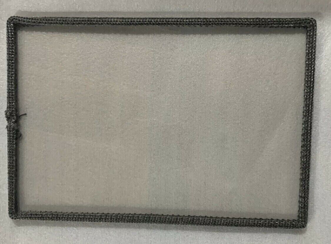 Kozi pellet stove glass 13.5”L x 7.5”H GLS0LKSH large glass kozi shop heater