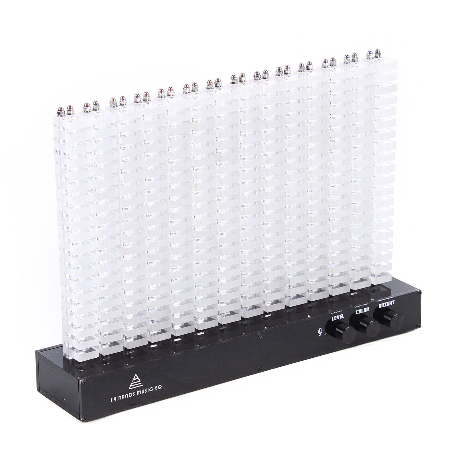 Acrylic 14-segment Spectrum Analyzer Level LED Indication Music Spectrum Light
