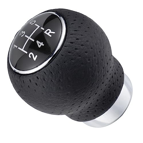 5 Speed Shifter Knob Car Stick Gear Lever Shifting Knobs Shift Ball Black