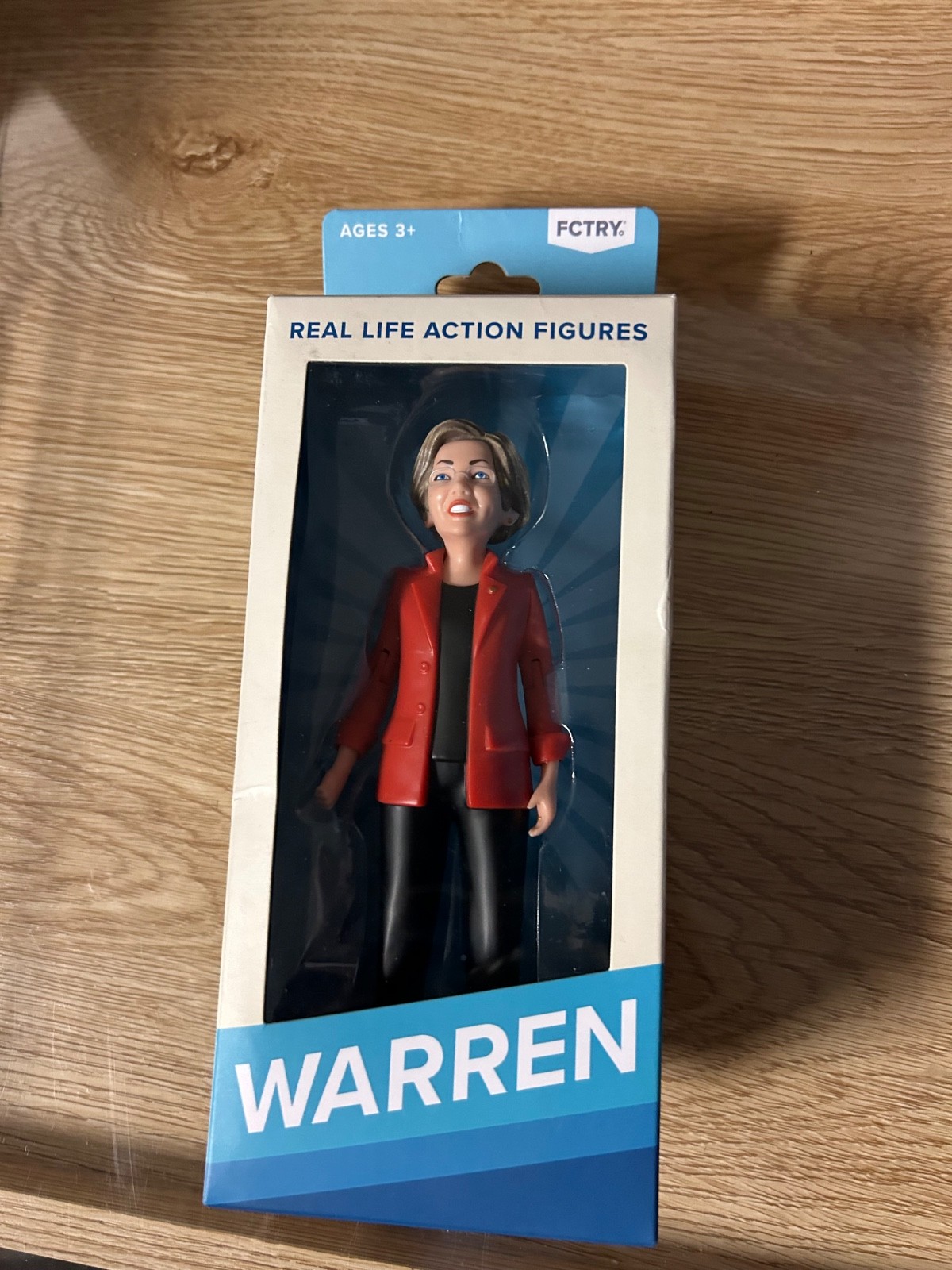 Elizabeth Warren Political Poseable Figure Democratic Senator NR