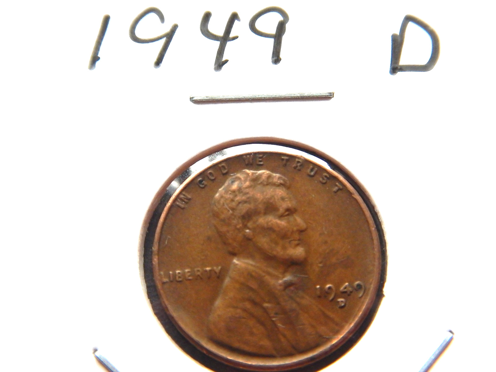 1949 (D) Lincoln Penny