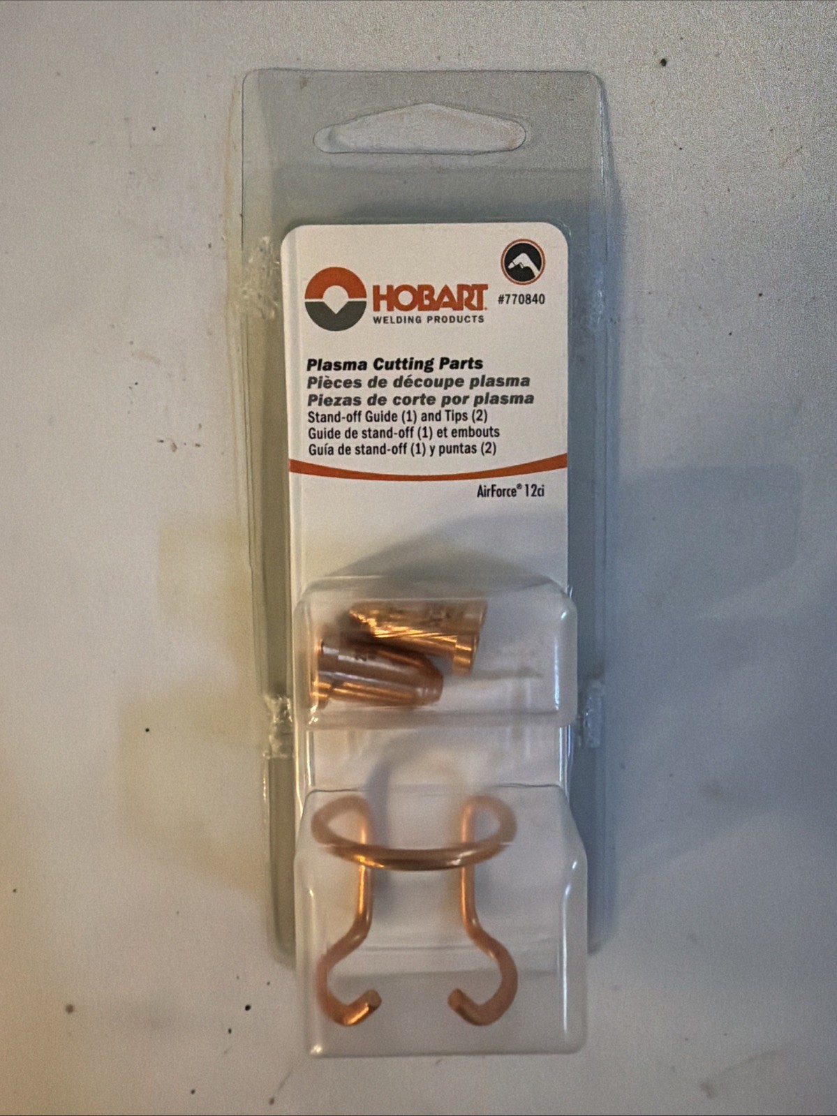 Lot of 3 Hobart 770840 Kit Standoff Guide with Tips for AirForce  XT12R Torch