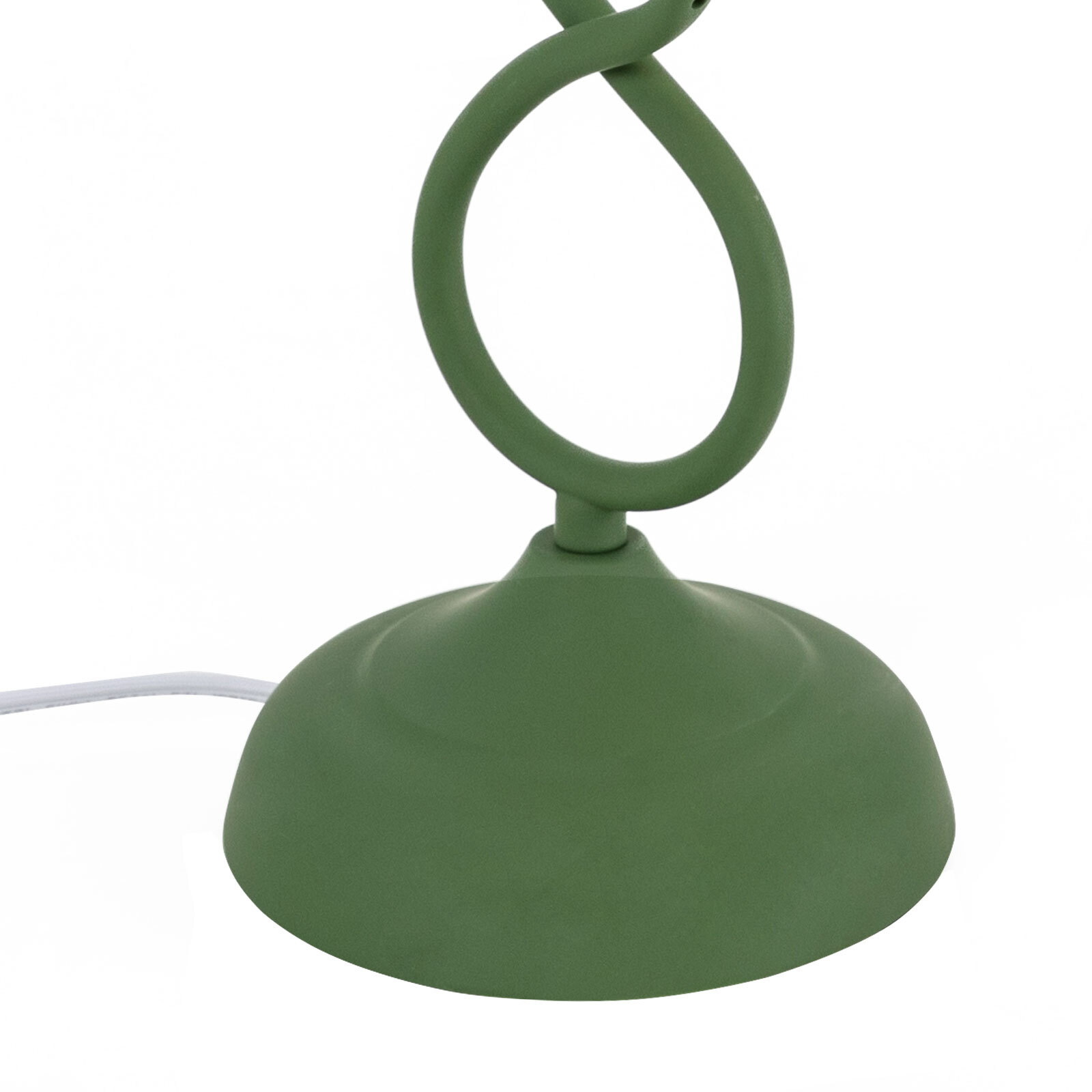 Flower Shape Glass Table Lamp Bedside Desk Light Fixture Green Reading Lamp...
