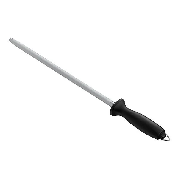 Choice Round Stainless Steel Sharpening Rod w/Plastic Handle (select Size below)