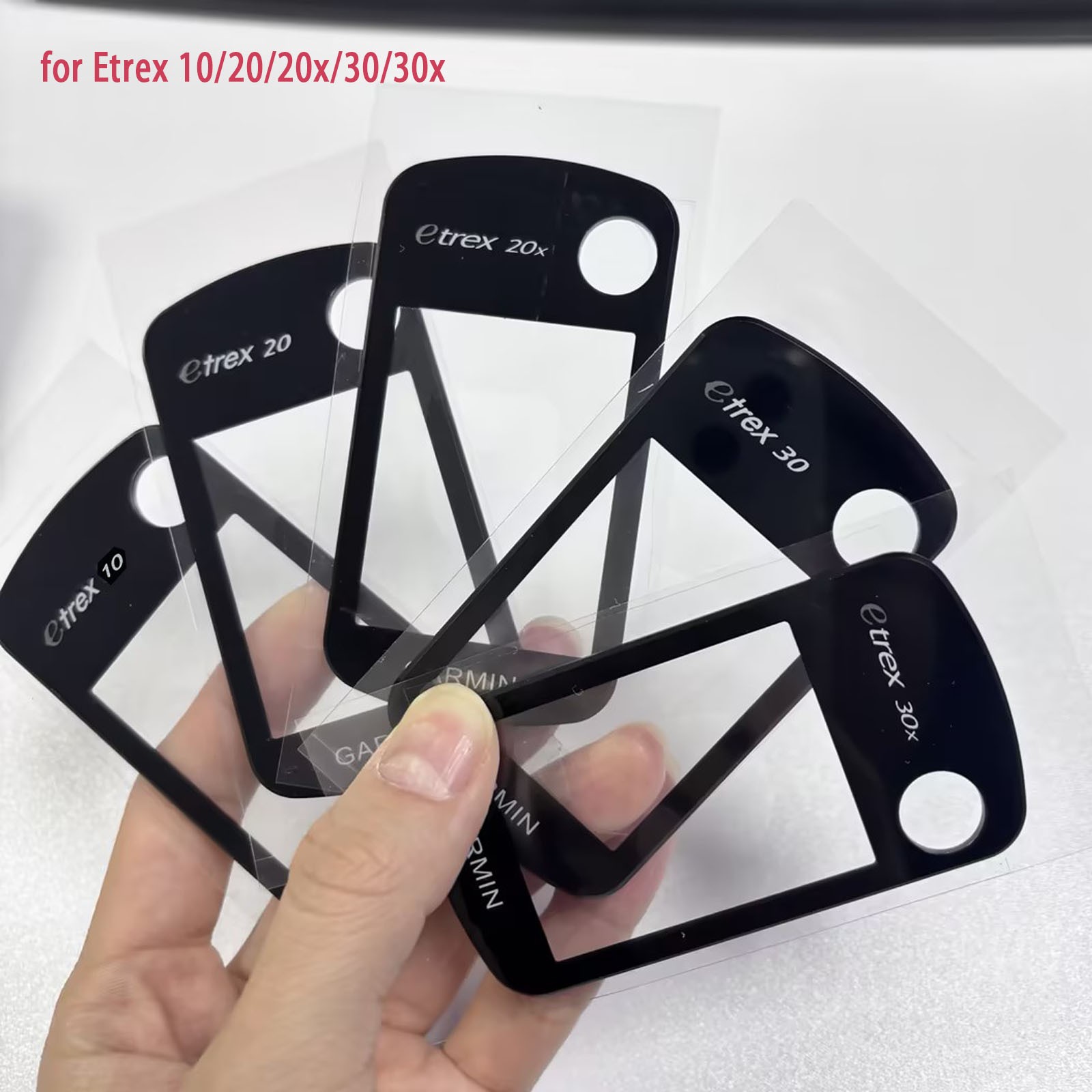 Glass Panel Screen Fits For GARMIN Etrex 10 20 30 20X 30X 32X Transparent Part