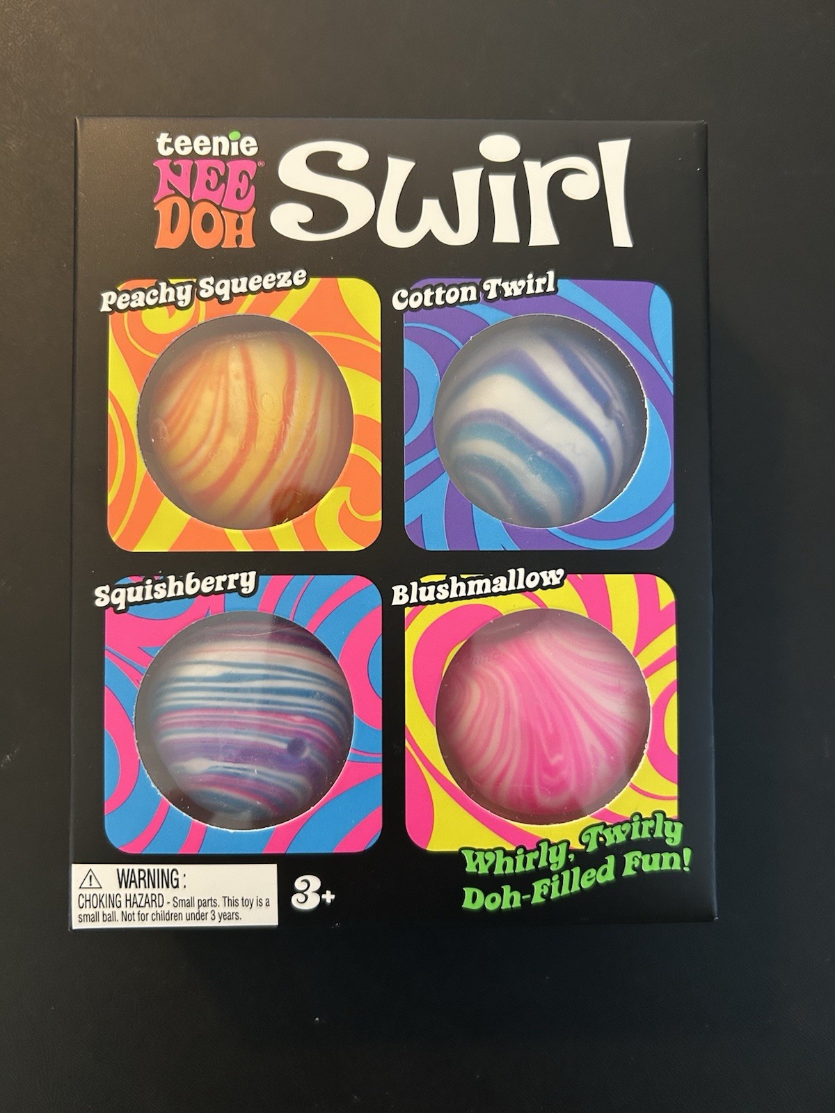 Nee Doh Teenie Swirl 4 Pack
