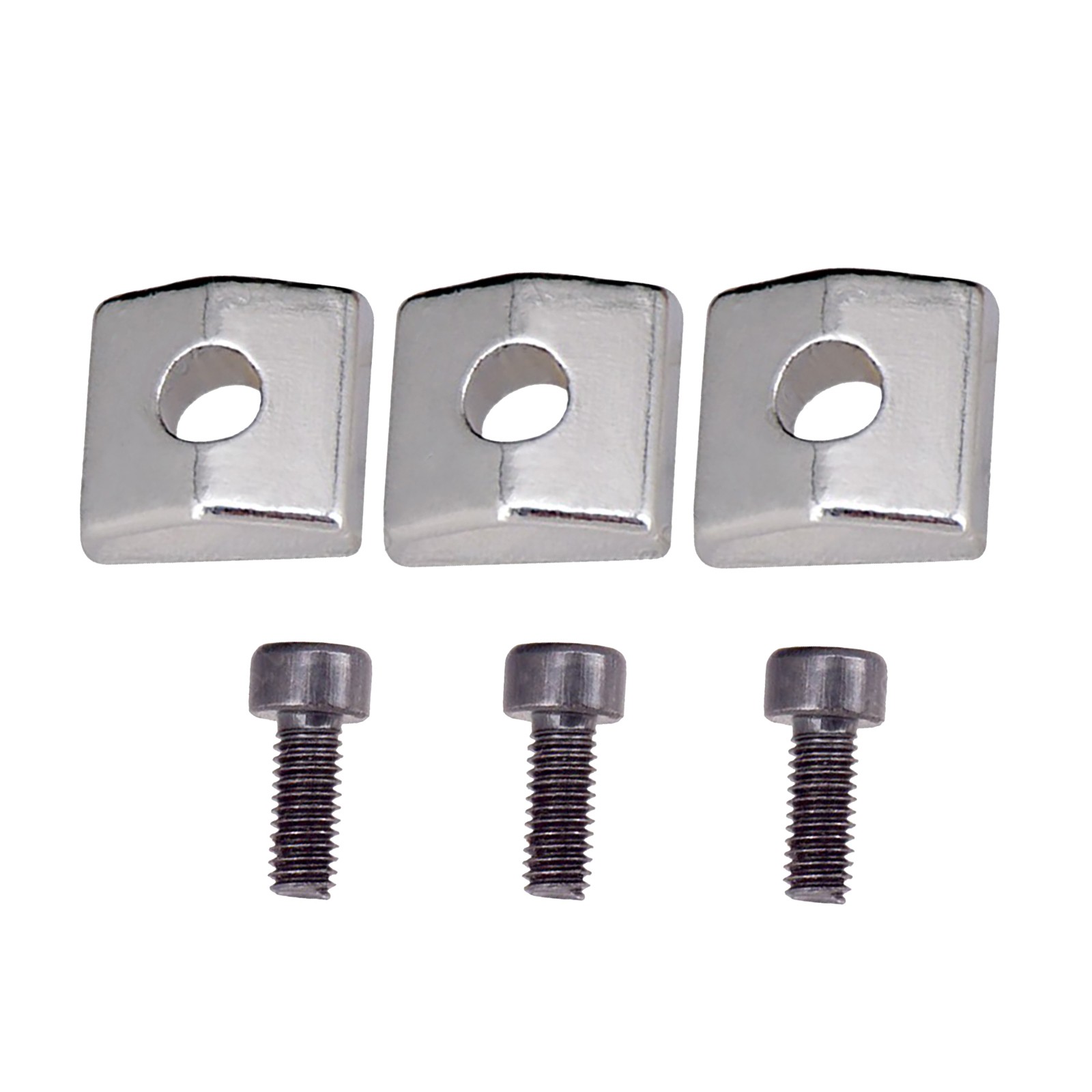 3Set Nut Blocks & Screws For Electric Guitar Tremolo Bridge Strings Locking