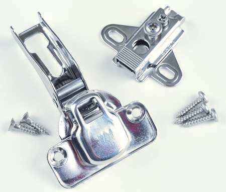 LAMP 304B-C46/9 Concealed Spring Hinge,Stainless Steel 4WDT9