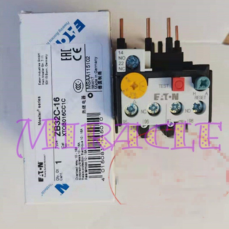 1PC NEW FOR EATON MOELLER Thermal relay ZB32C-16 10-16A