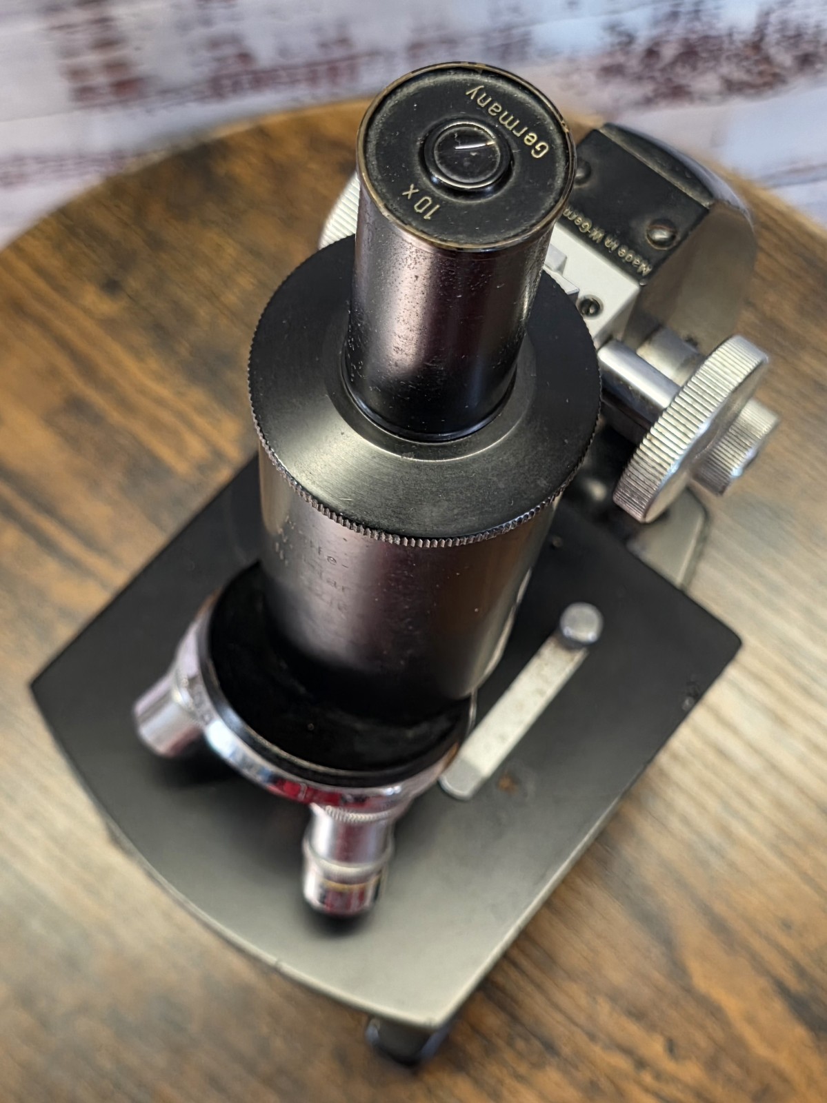 Wolfe Wetzlar Nr. 31216 Microscope Vintage