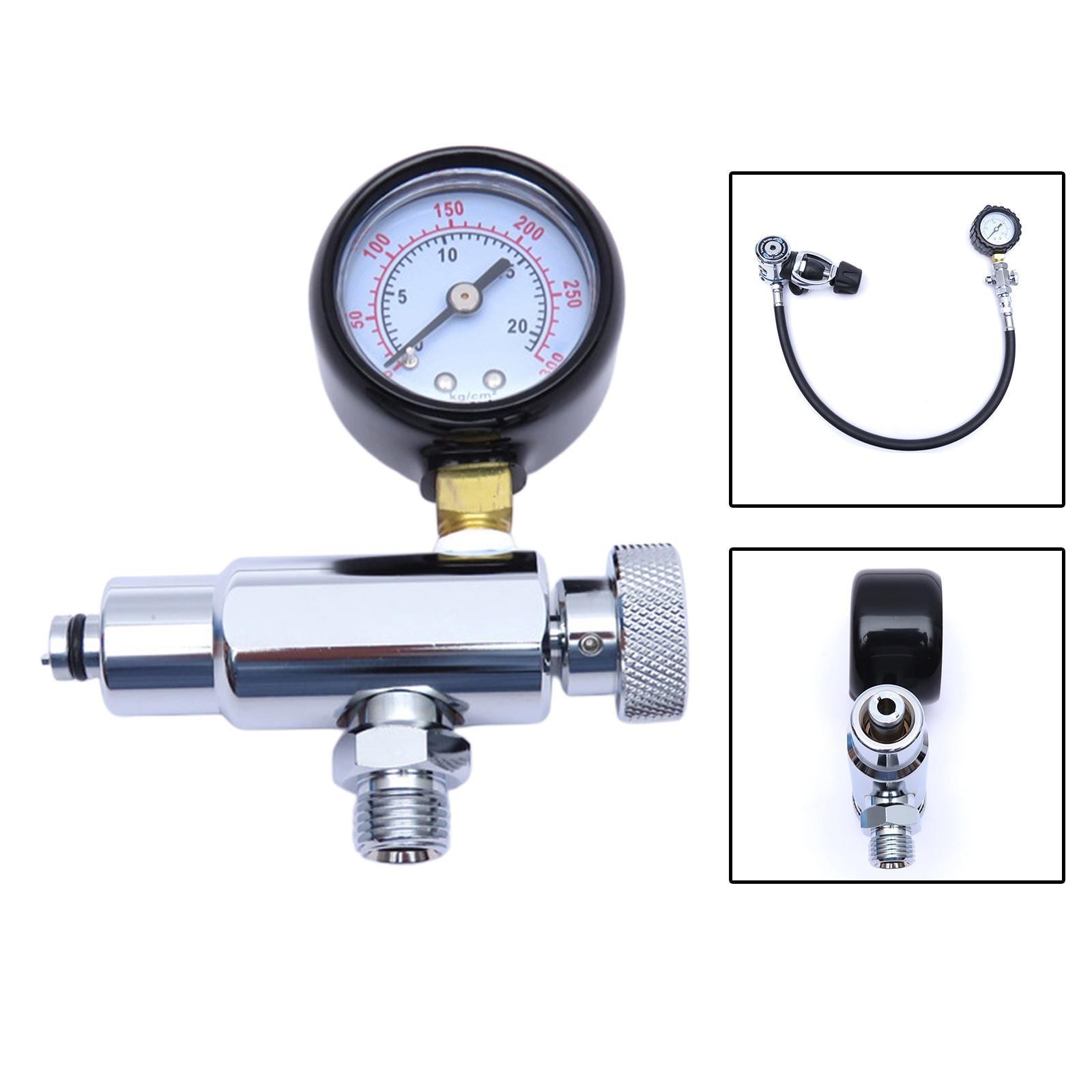 Scuba Diving Regulator Adjustment Tool with Gauge Scuba Dive 2ND Stage Tools