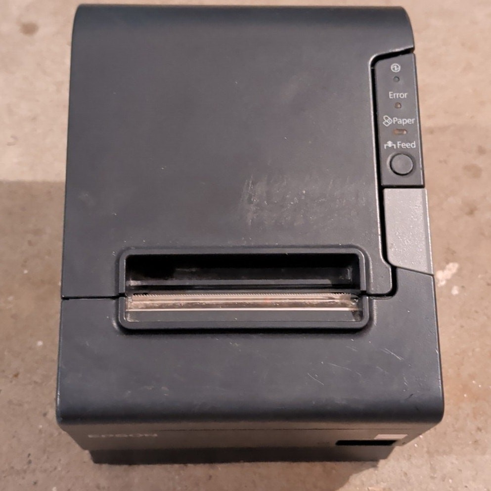 EPSON TM-T88V M244A THERMAL RECEIPT PRINTER POS Black