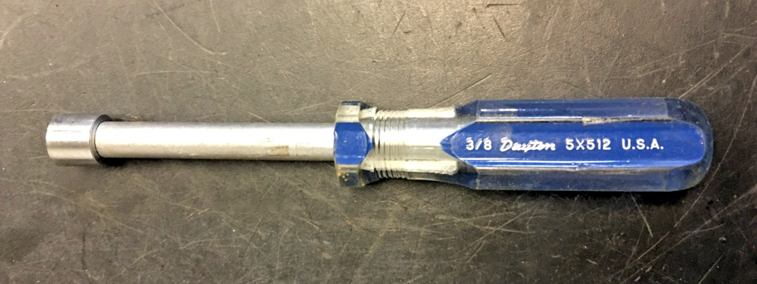 Dayton 3/8", 5X512, Mechanics Nut Driver, USA