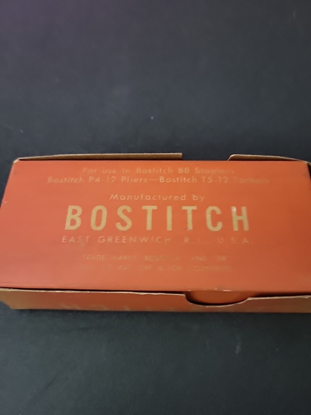 Bostitch B8 Staples Partial Box