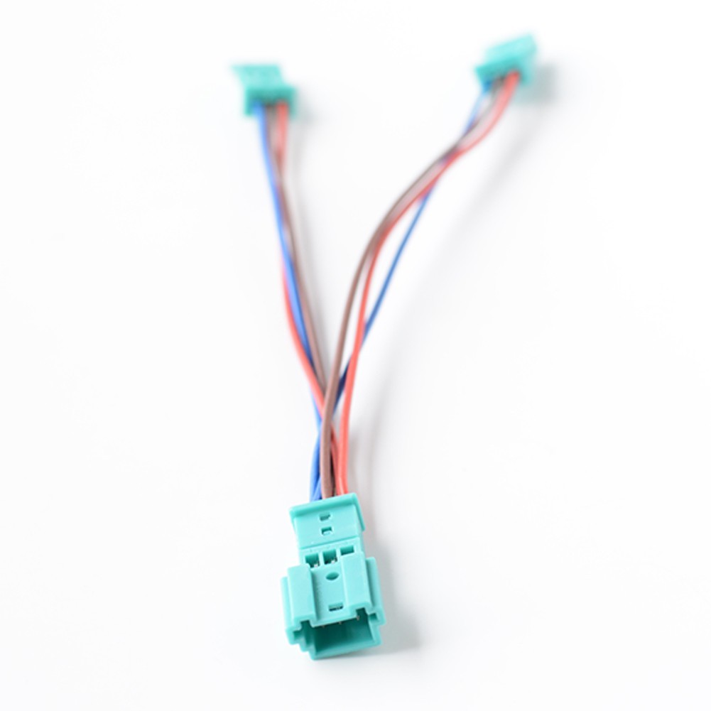 None Cable Radio Adapter Car 1pcs 3 Pin Blue Plastic & Metal Terminals