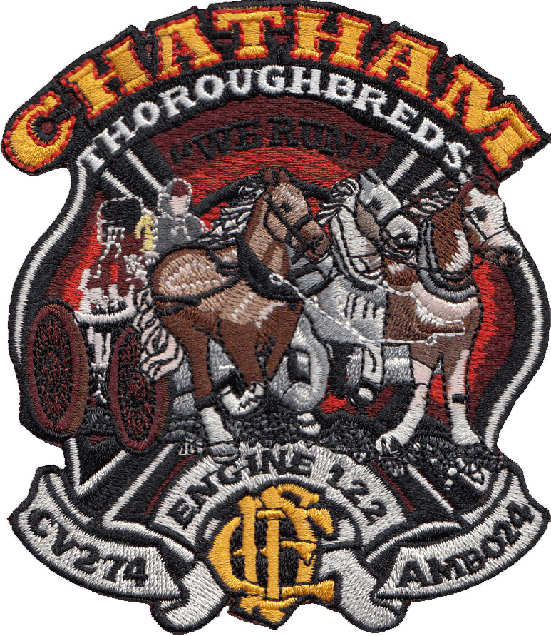 CHICAGO FIRE DEPARTMENT HOUSE PATCH: Engine 122 / CV 274 / Ambulance 24, Chat...