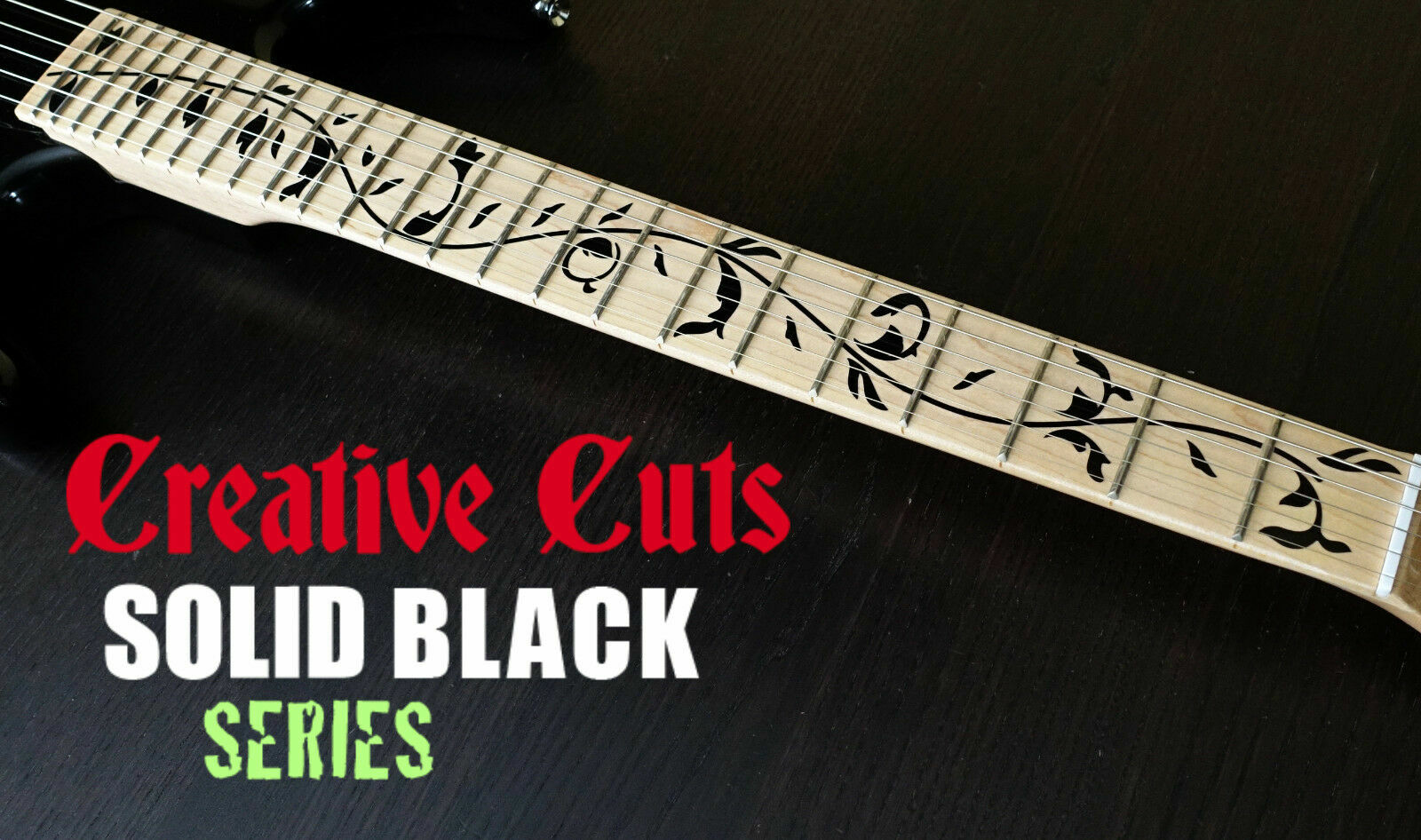 Tree of Life Ibanez Jem Fretboard Inlay Stickers for Guitar BLACK/color options