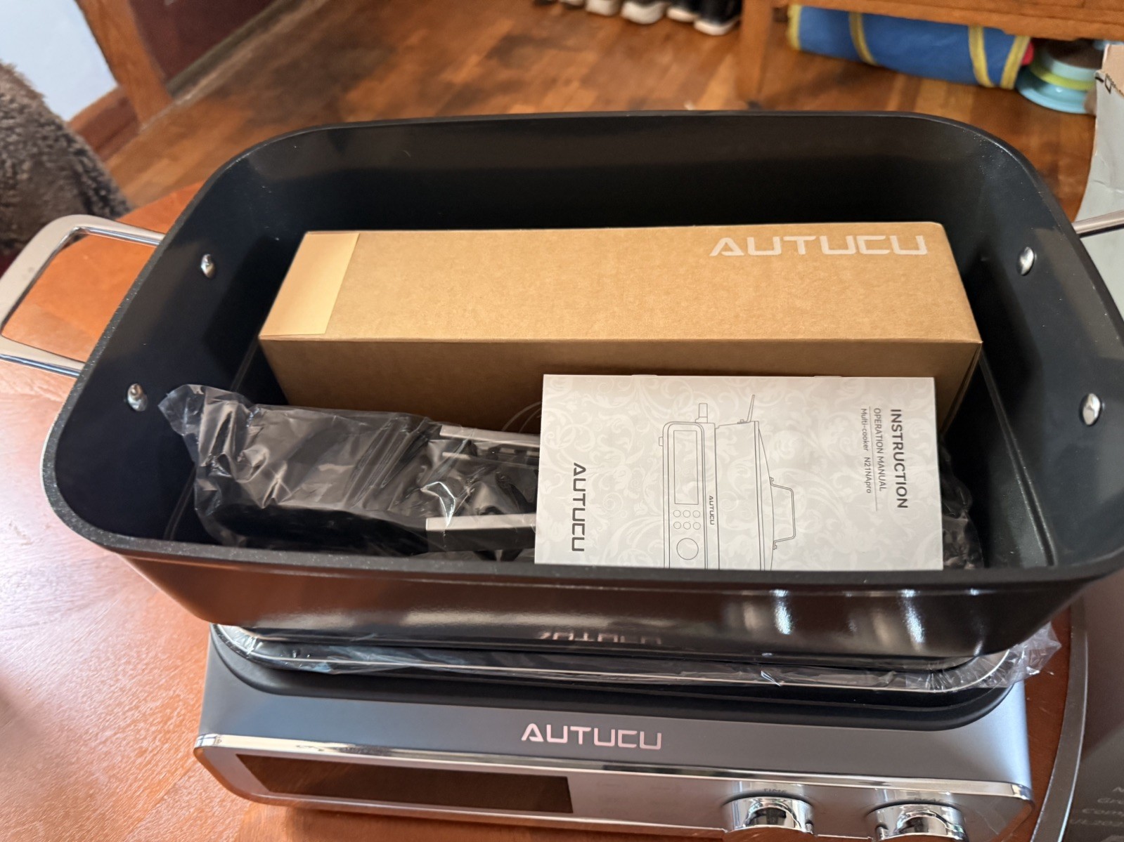 Autucu N21NA Pro 10 Quart 8-in-1 Programmable Slow Cooker