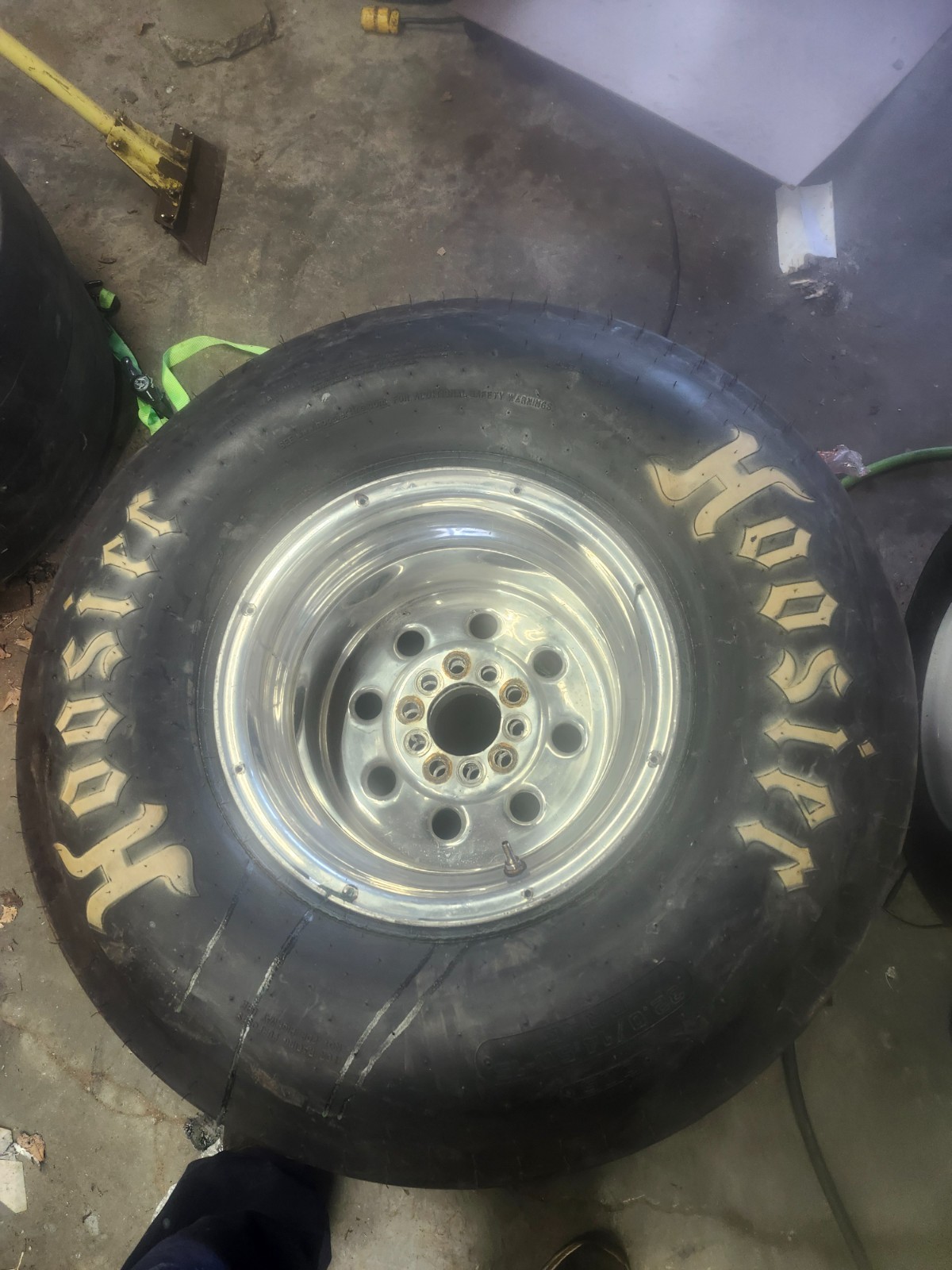 weld draglite wheels with Hoosier tires