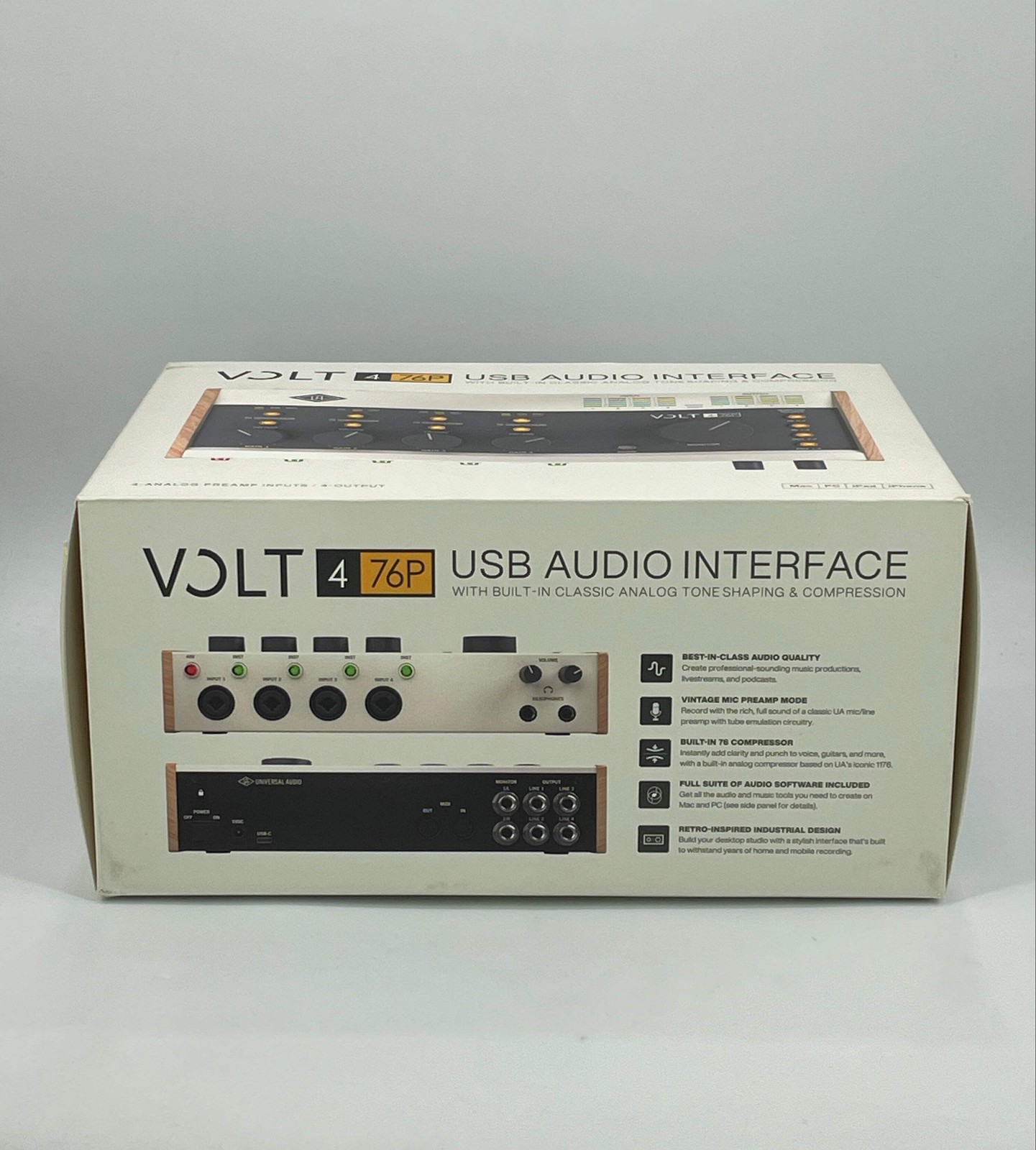 Volt 4 76p 4-Channel Universal USB Audio Interface