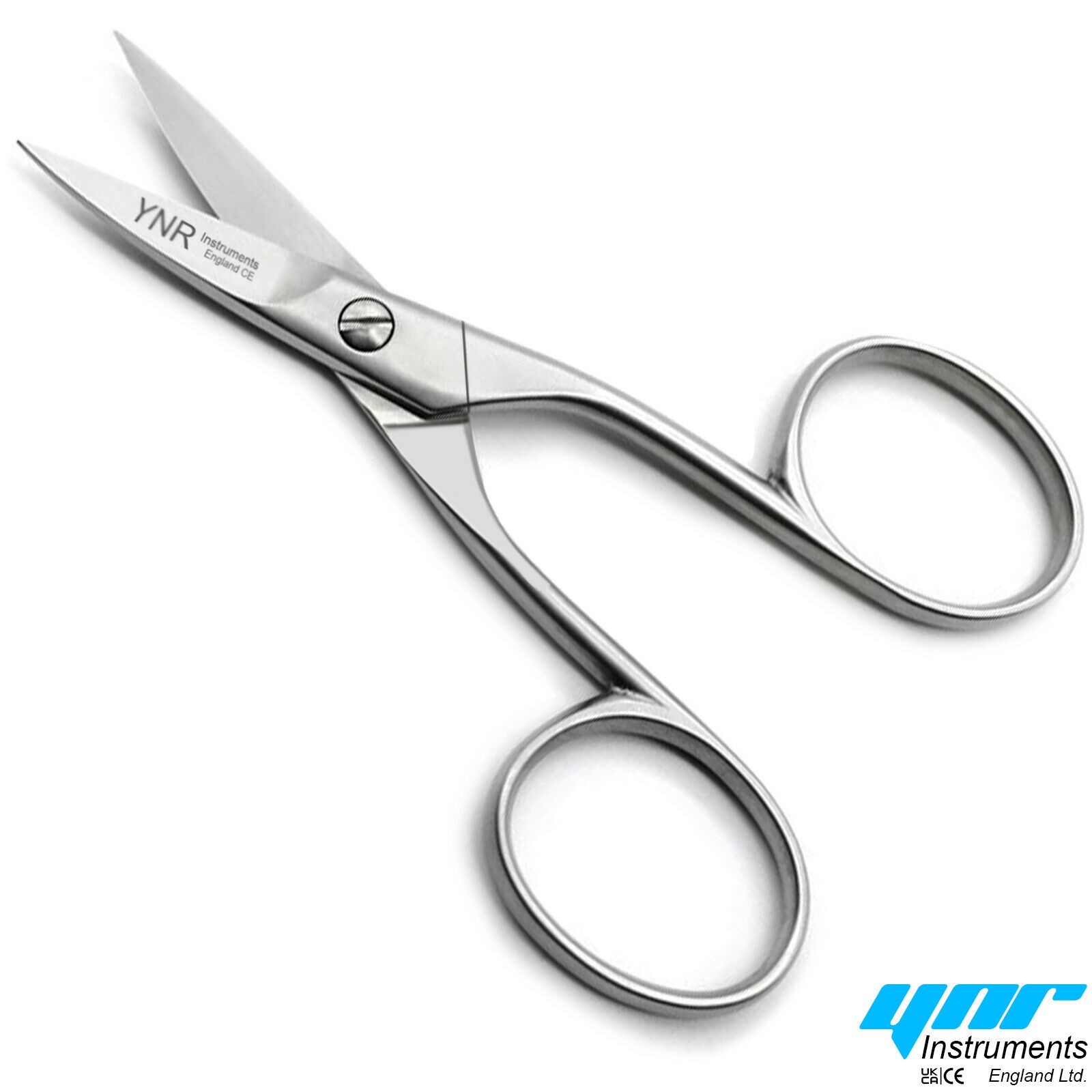 Professional Finger Toenail Scissors Curved Arrow Steel Manicure Cuticle NAIL