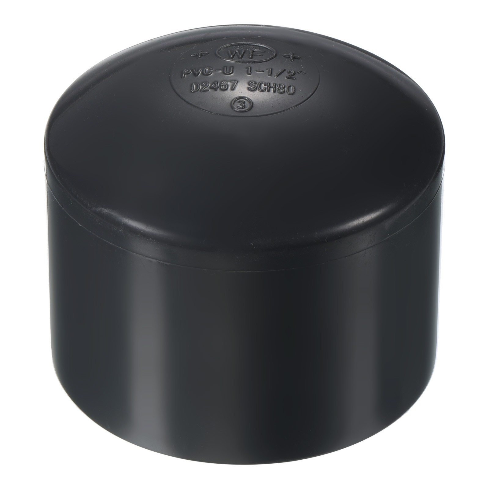 1-1/2" UPVC Pipe End Cap Fitting, Plug Socket Adapter Smooth Finish