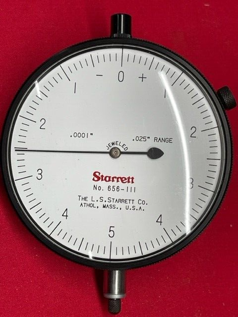 Starrett PT06908 Crystal ONLY for 656 Series Dial Indicators