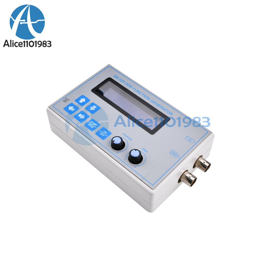 DDS Function Signal Generator Module Sine + Triangle + Square Wave + USB Cable
