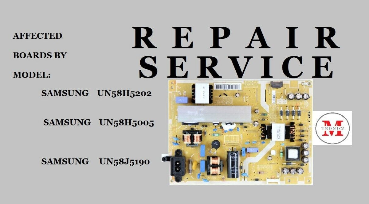 MAIL- IN  REPAIR SERVICE FOR SAMSUNG POWER SUPPLY  BN44-00787A