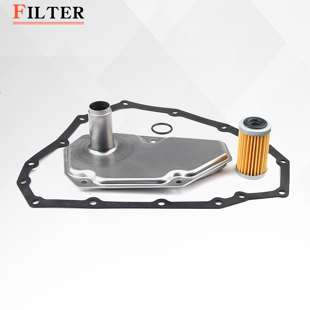 3Pcs For 2012-2019 NISSAN SENTRA VERSA Transmission Oil Filters W/Pan Gasket Kit
