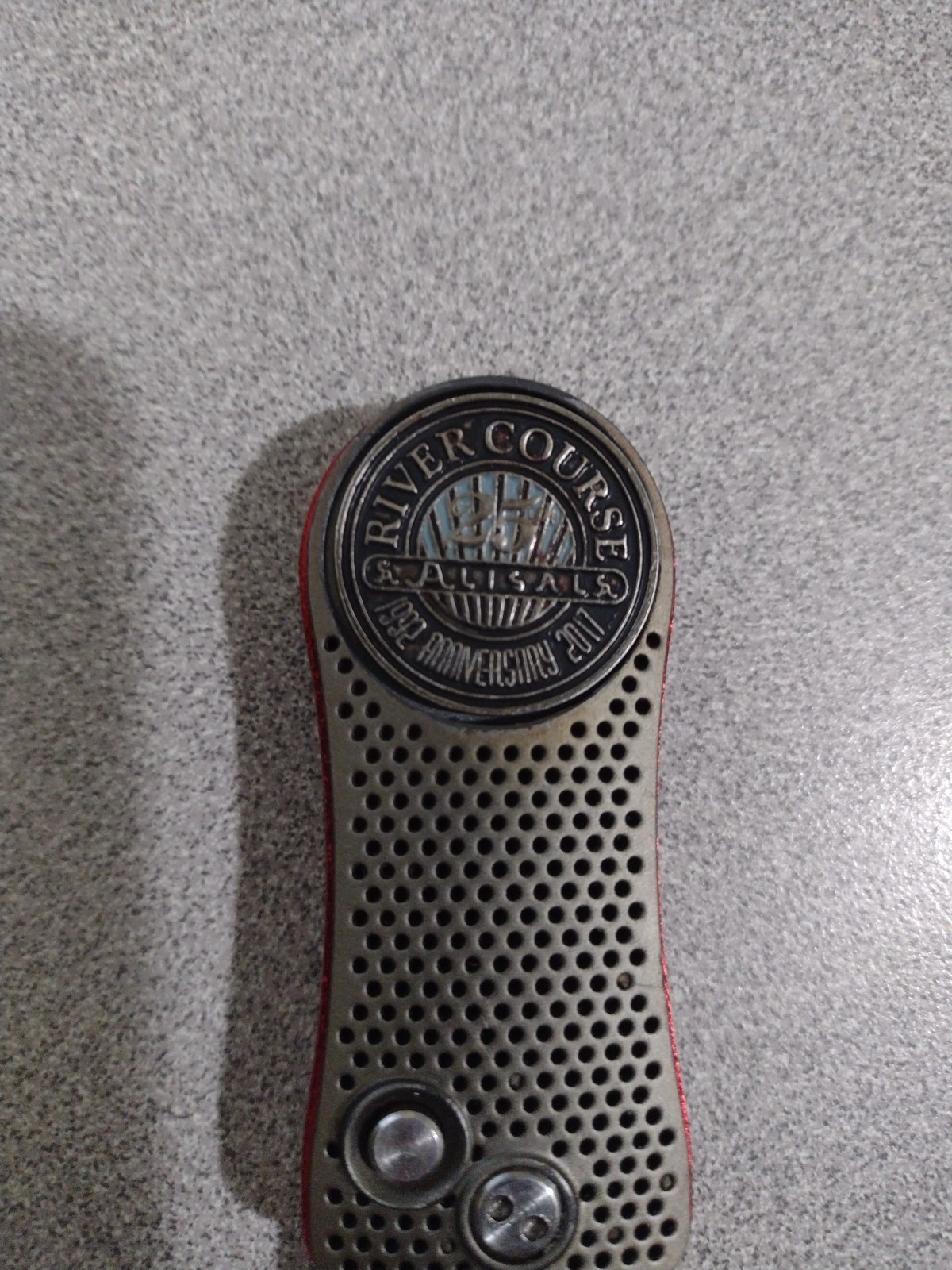 Pitchfix Switchblade Divot Tool with Ball Marker River Course 25th Anniversary