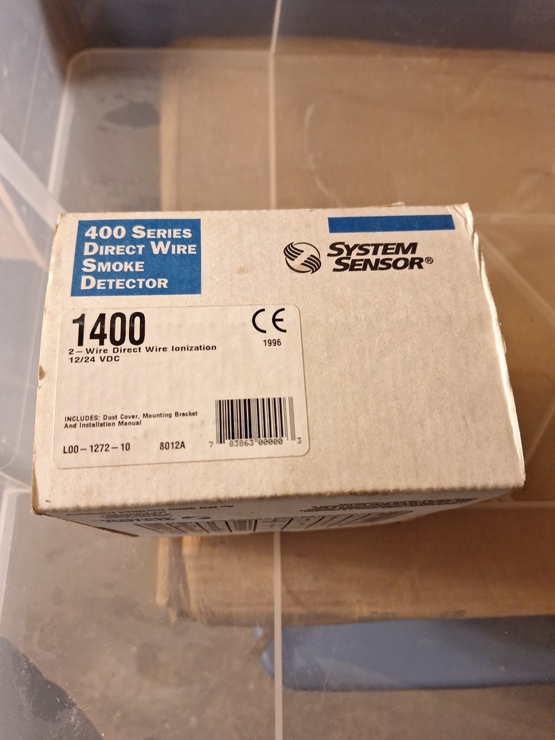 System Sensor Smoke Detector 1224 400 Series Direct 2-Wire Photoelectric - NEW