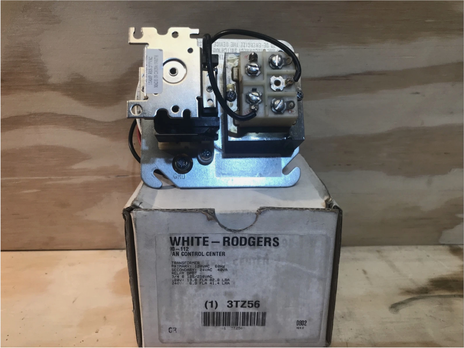 White-Rogers 3TZ56 Fan Control Center. Boiler Control.