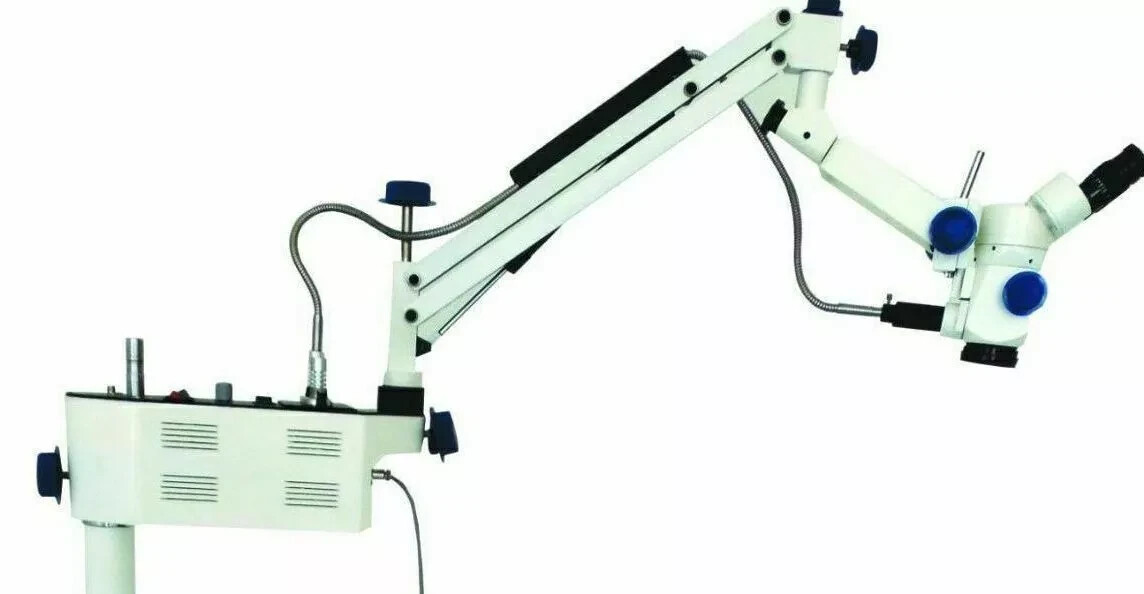 3 Step LED Wall Mount Dental Microscope with German Optics - FREE World SHIP