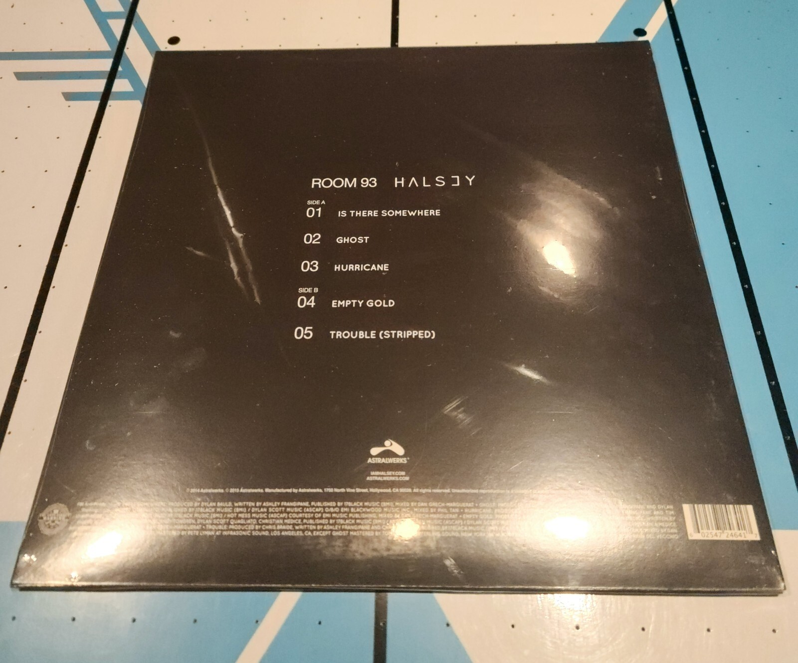 Halsey Room 93 Blue Vinyl EP OPENED TO VERIFY COLOR