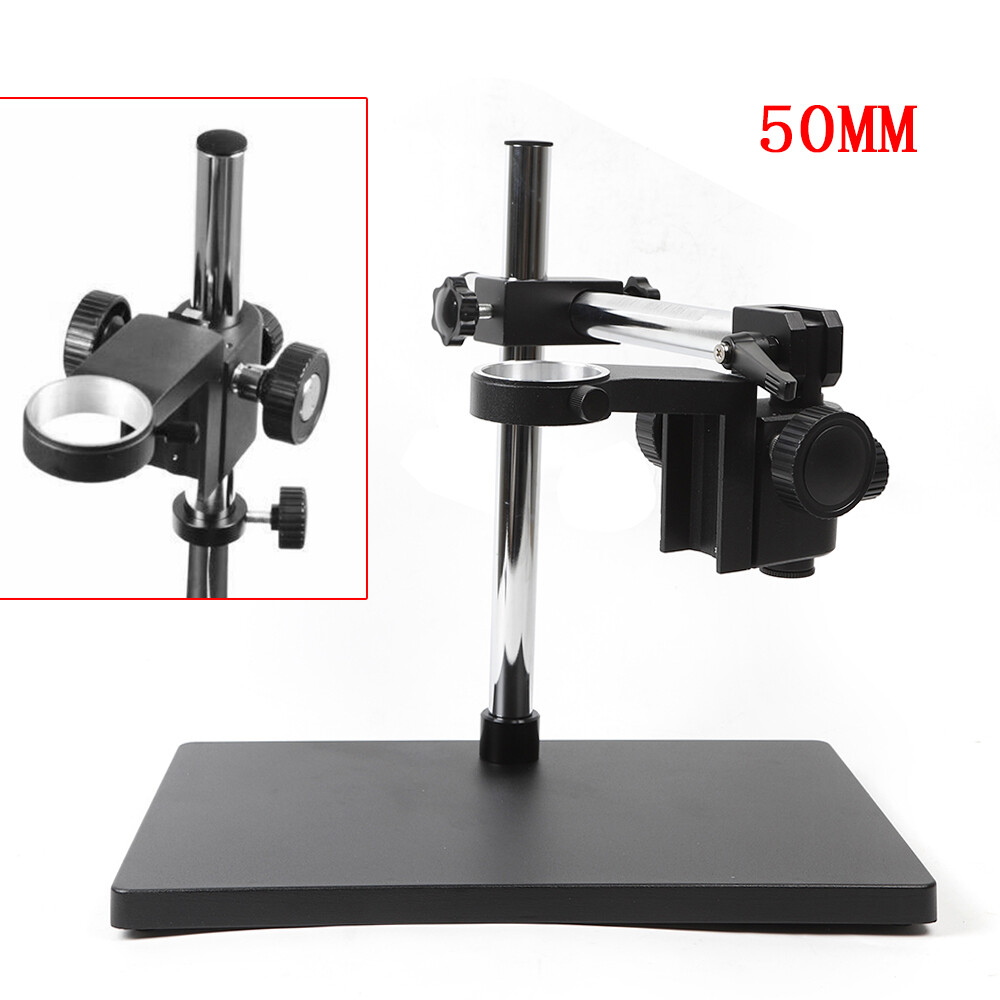 10-265mm Adjustable Microscope Camera Boom Stereo Arm Table Stand Holder