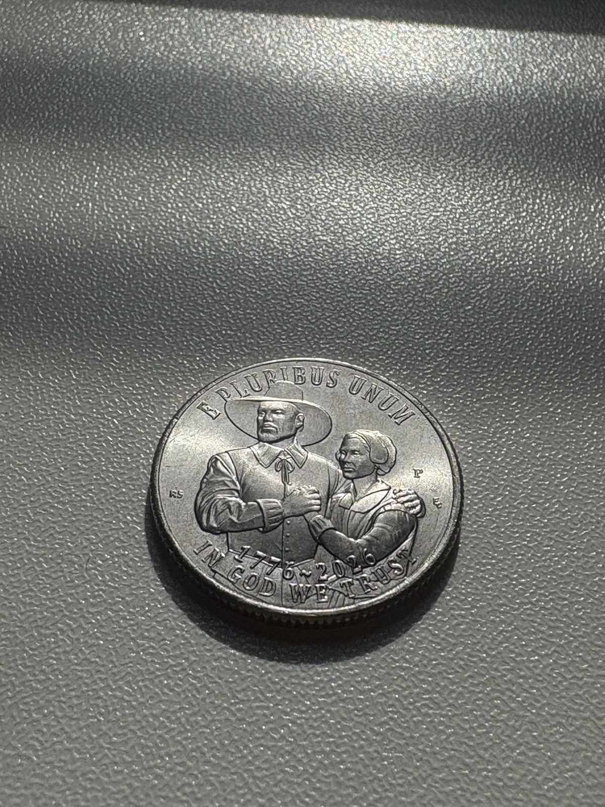 2026 Mayflower Compact quarter error! E Pluribus Unum