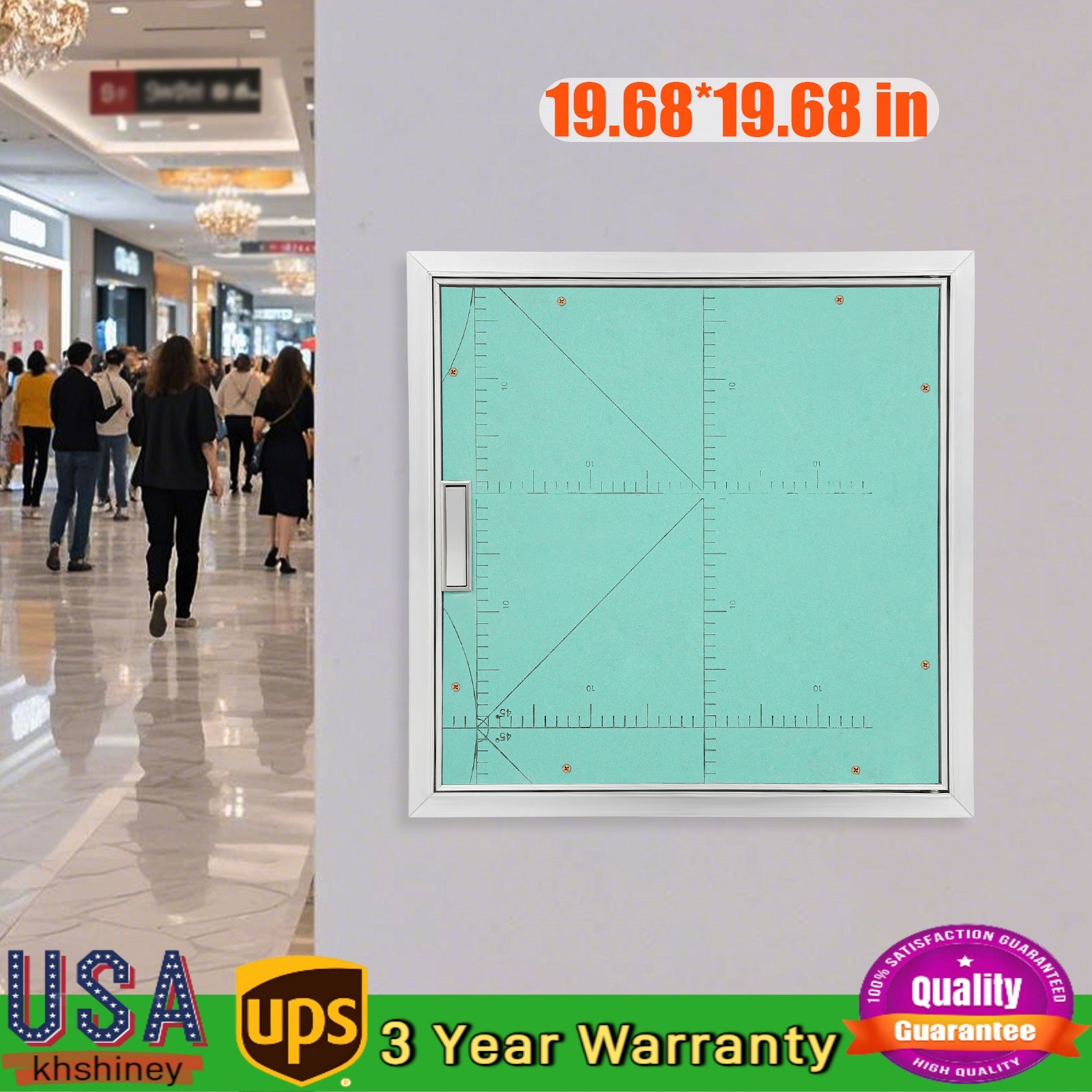 Plasterboard Access Panels with Aluminium Frame Inspection Hatch Revision Door
