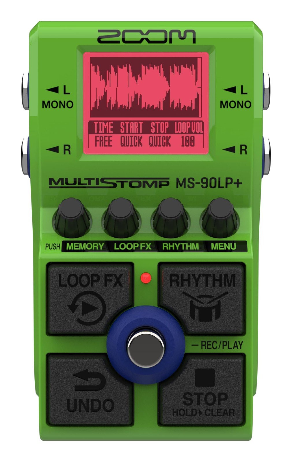 Zoom MS-90LP+ MultiStomp Looper Pedal with 90-Minute Loops, 13-Hour...